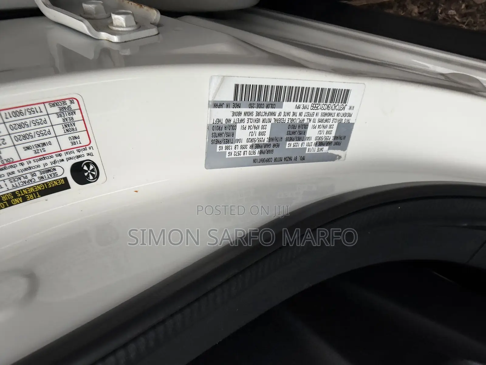 Mazda CX-9 Sport i-ACTIV AWD 2019 White