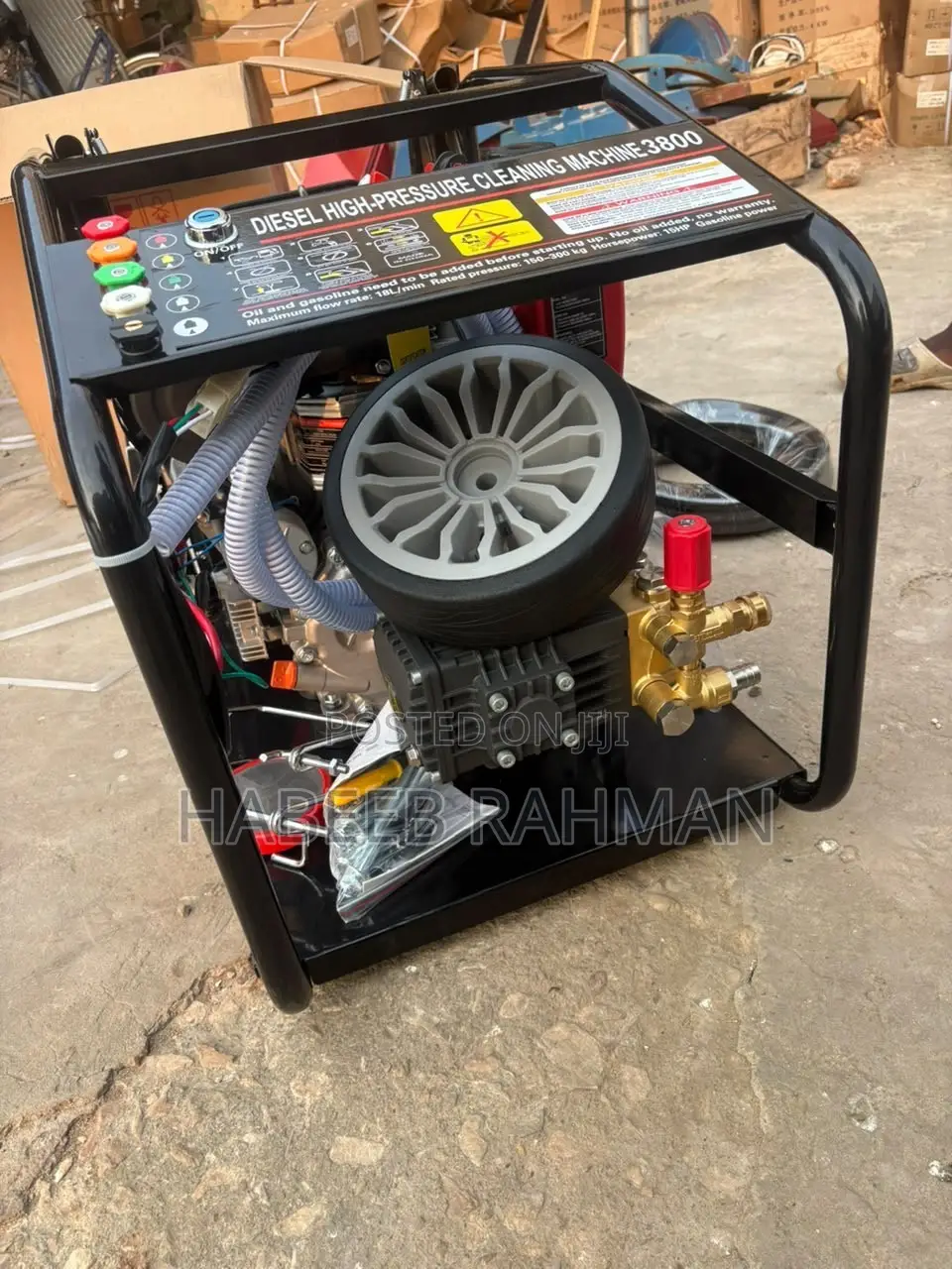 Diesel Engine Washing Bay Machine