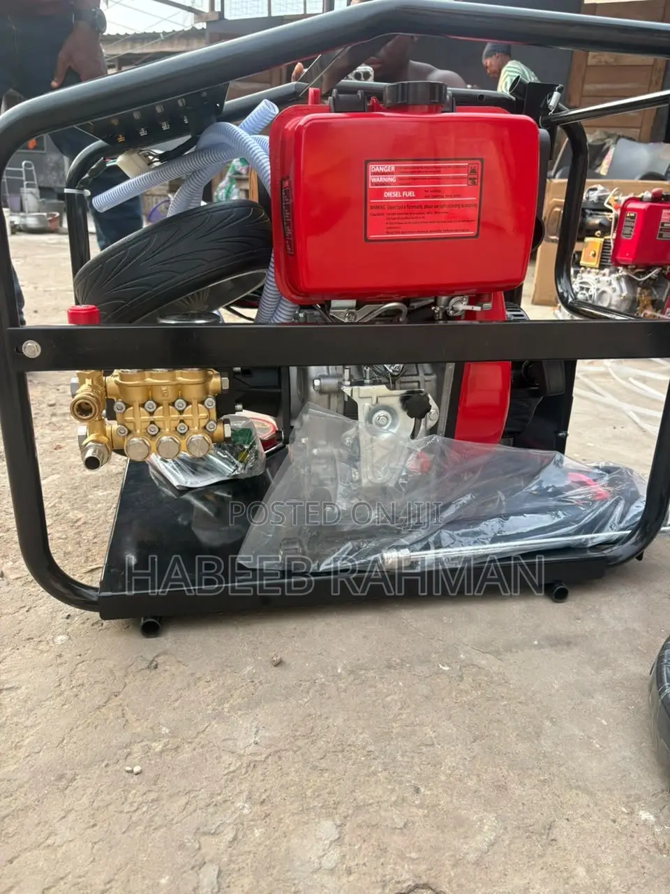Diesel Engine Washing Bay Machine
