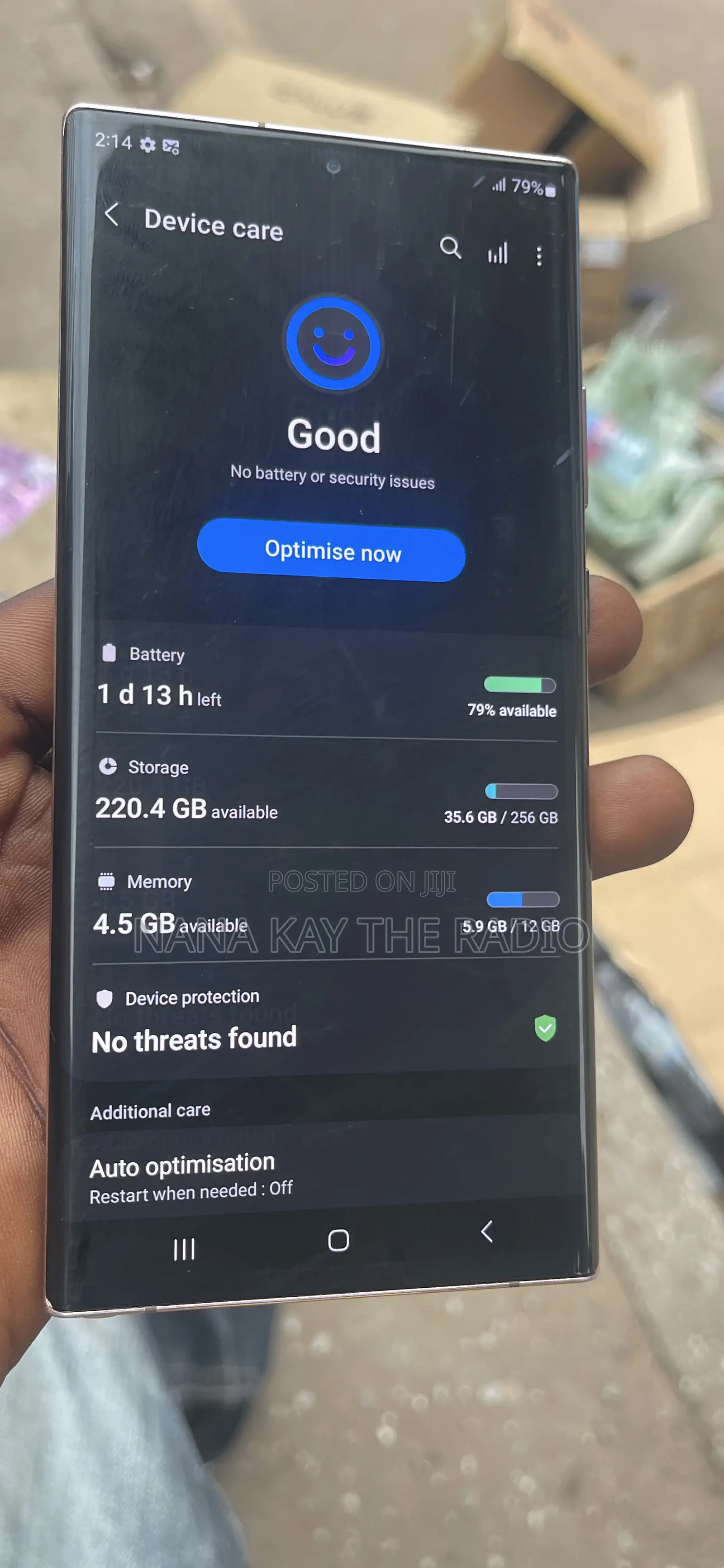 Samsung Galaxy Note 20 Ultra 5G 256 GB Rose Gold