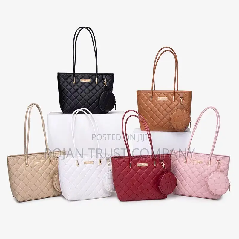 Fashionable Pu Quilted Hand Bag