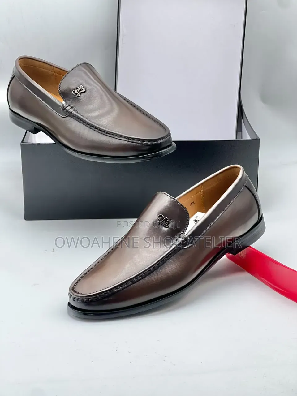 Clarks Men's Coffee Brown Dress Loafer