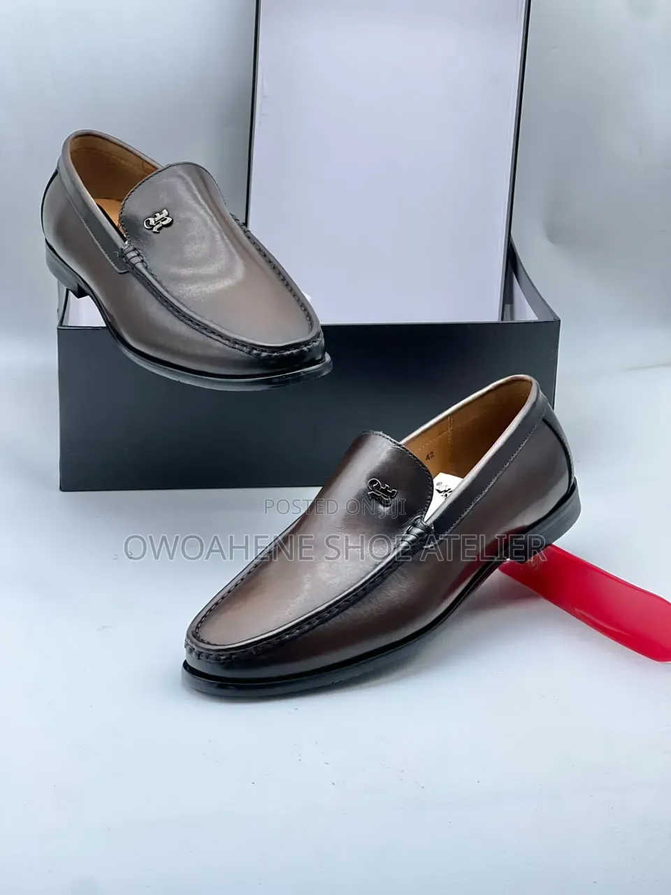 Clarks Men's Coffee Brown Dress Loafer