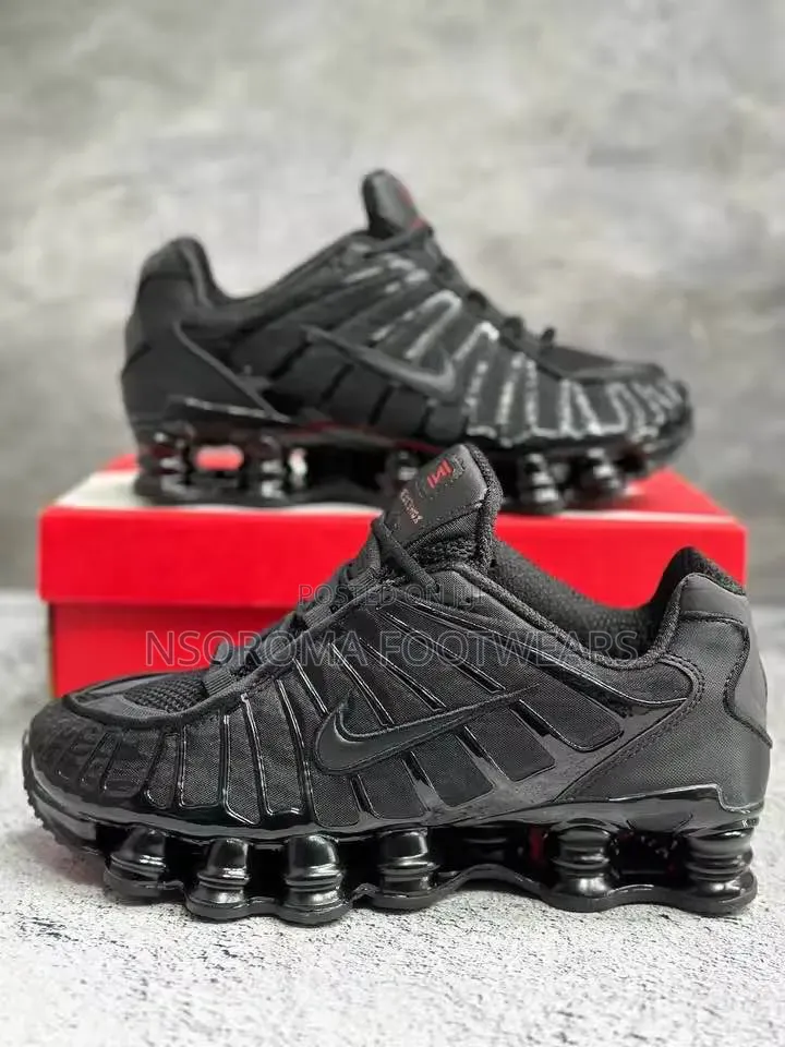 Nike Shox TL Triple Black | 40–45 | GH₵400