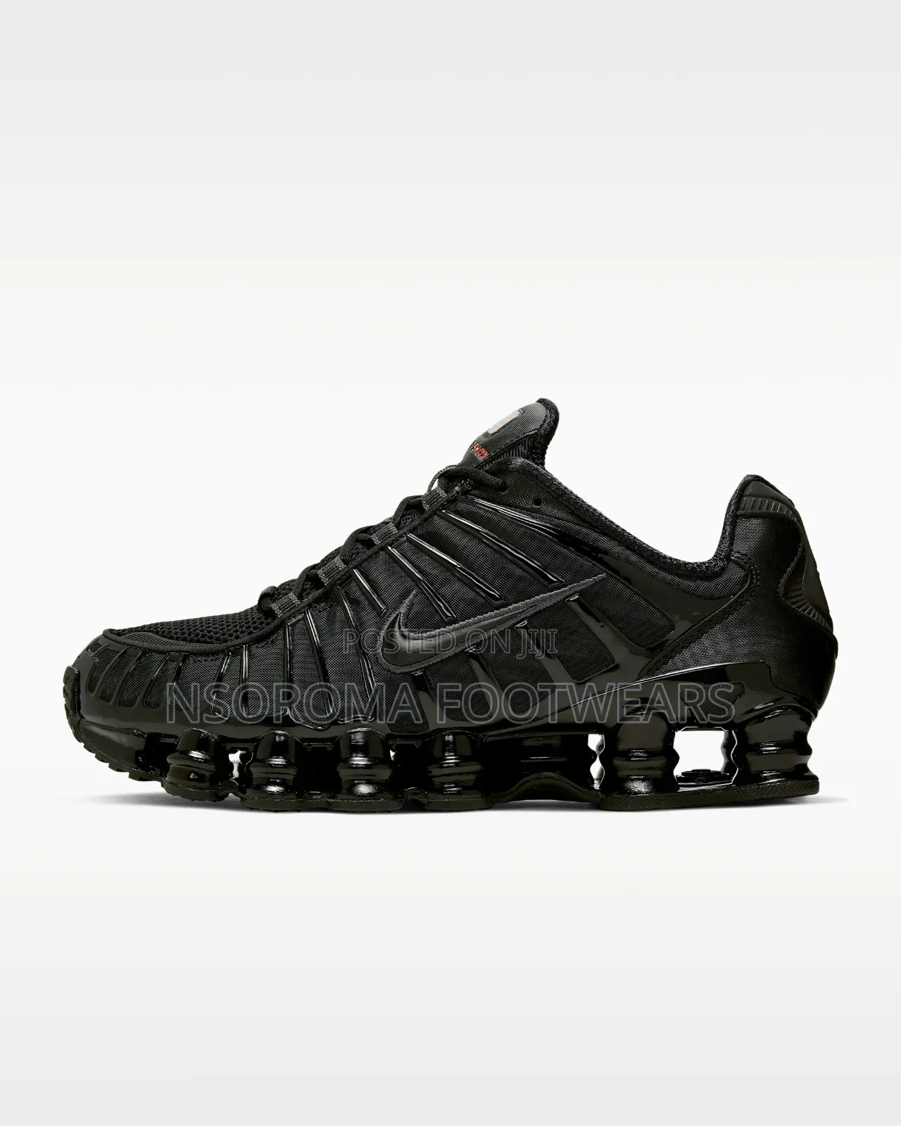 Nike Shox TL Triple Black | 40–45 | GH₵400