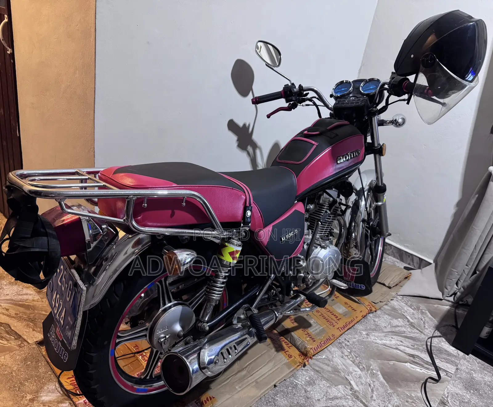 Haojue HJ125-8EXTRA 2025 Red