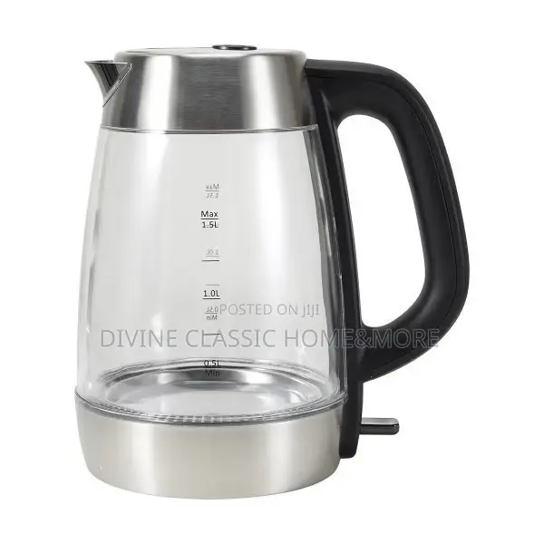 Anko 1.5lit Glass Kettle