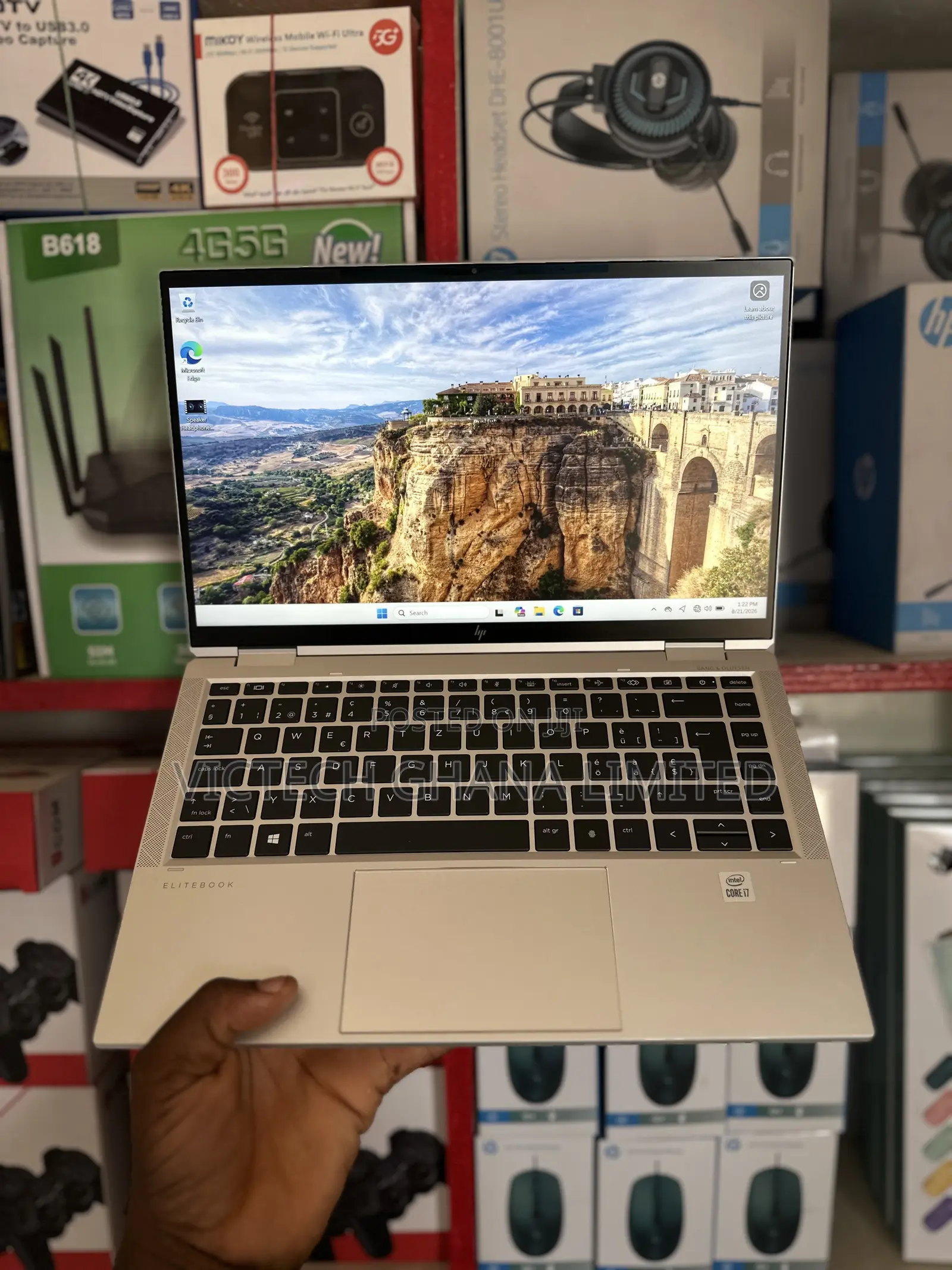 Laptop HP EliteBook x360 1040 G7 16GB Intel Core i7 SSD 512GB