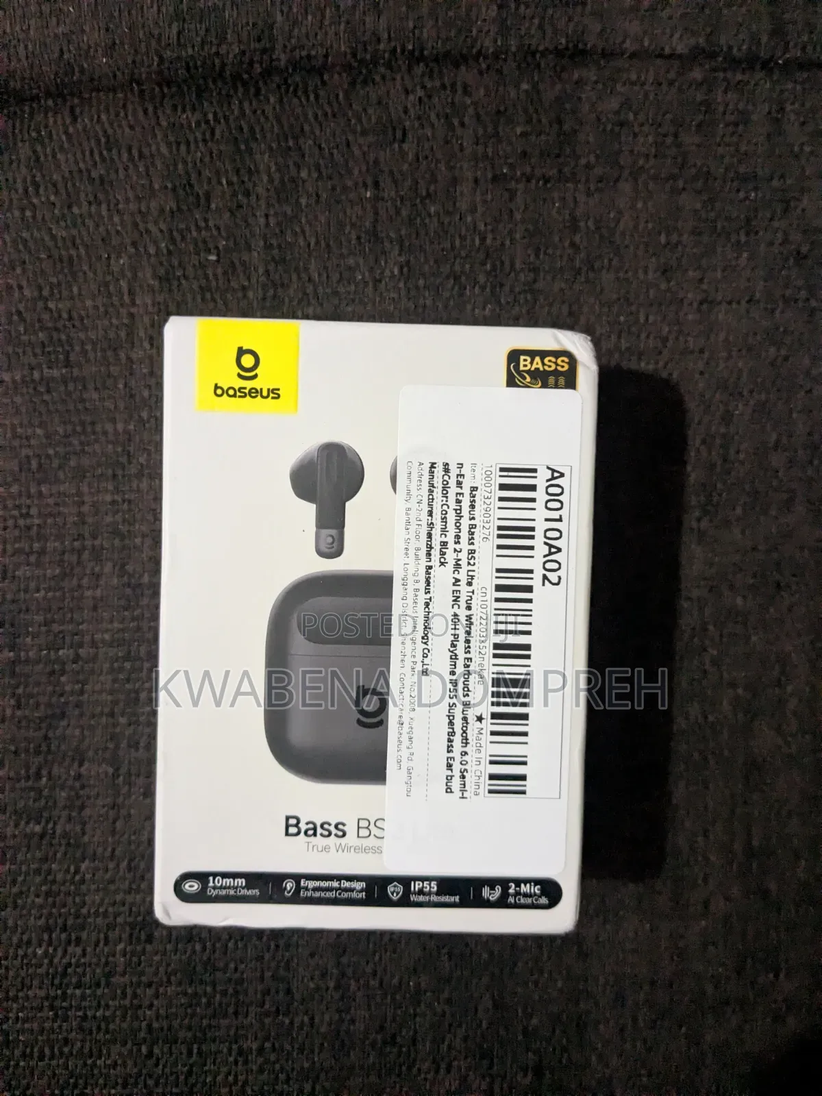 Enjoy Deep Bass and Quality Calls With Baseus Bs2 Lite Earbuds