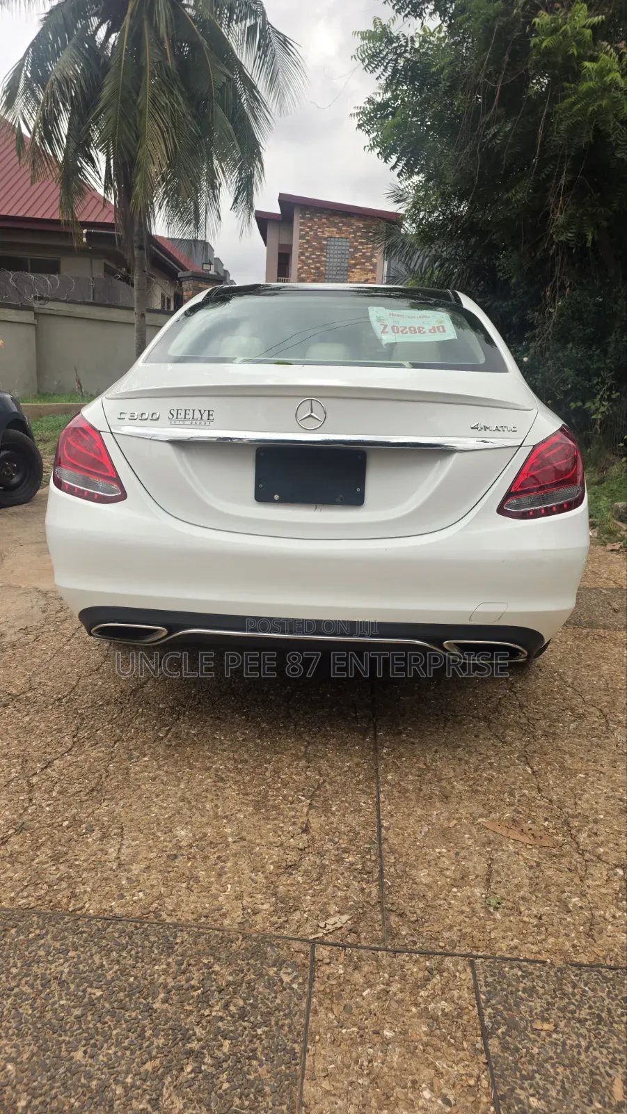 Mercedes-Benz C300 2017 White