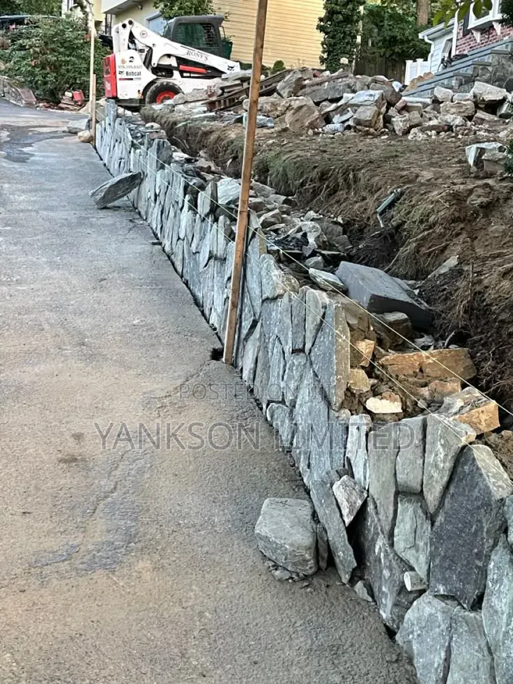 Stone Wall Construction