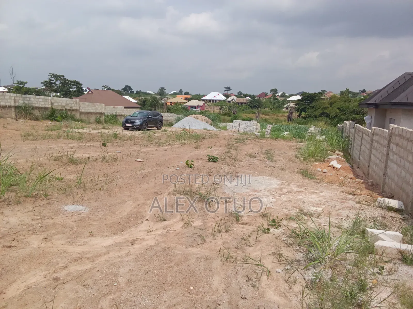 Two Plots of Land 80/200 Good Location Sepaase Amoabeng