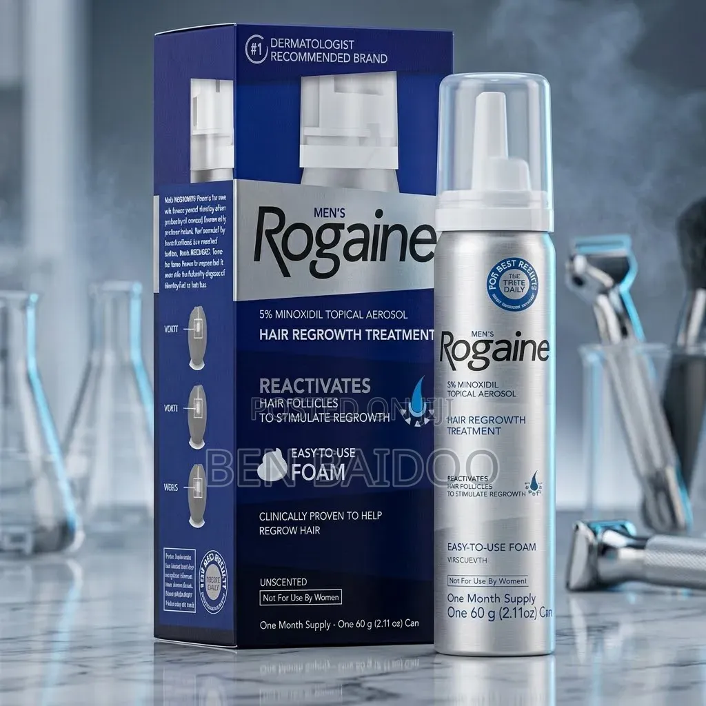 Rogaine Foam Max Hair Growth Results