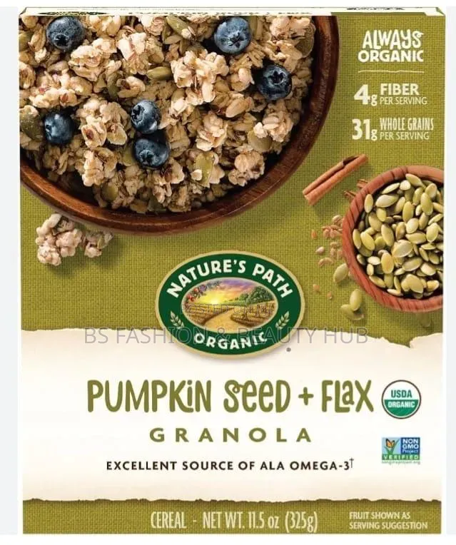 Organic Pumpkin Seed + Flax Granola