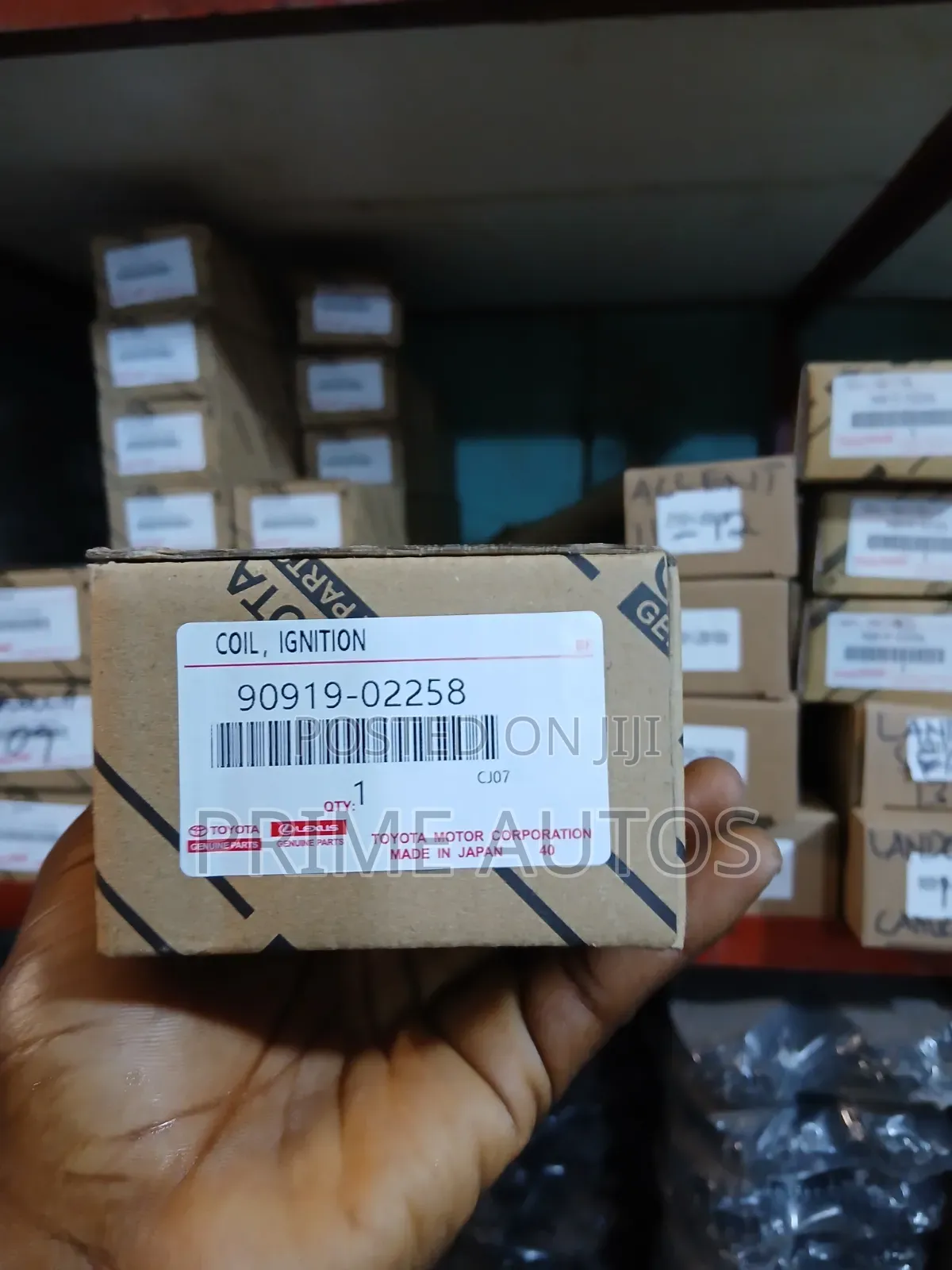 Toyota Genuine Parts Ignition Coil Part No (90919-02258)