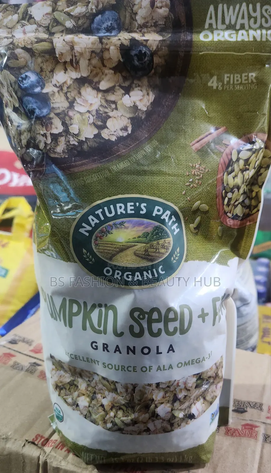 Organic Pumpkin Seed + Flax Granola