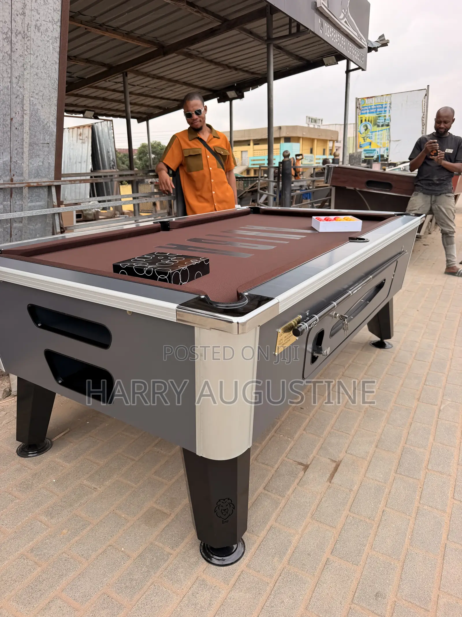 Standard Coin Operated Pool Table Going for a Cool Price