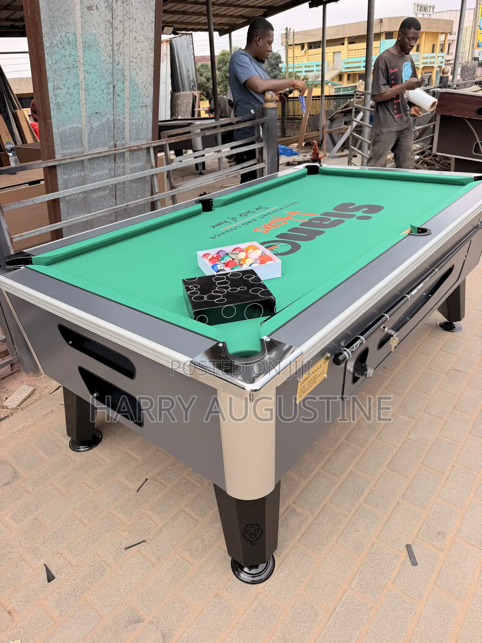 Standard Coin Operated Pool Table Going for a Cool Price
