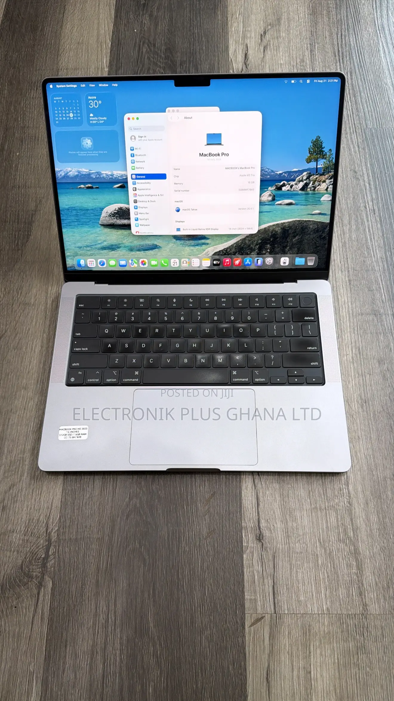 Laptop Apple MacBook Pro 2023 M2 Pro 16GB Apple M2 SSD 512GB