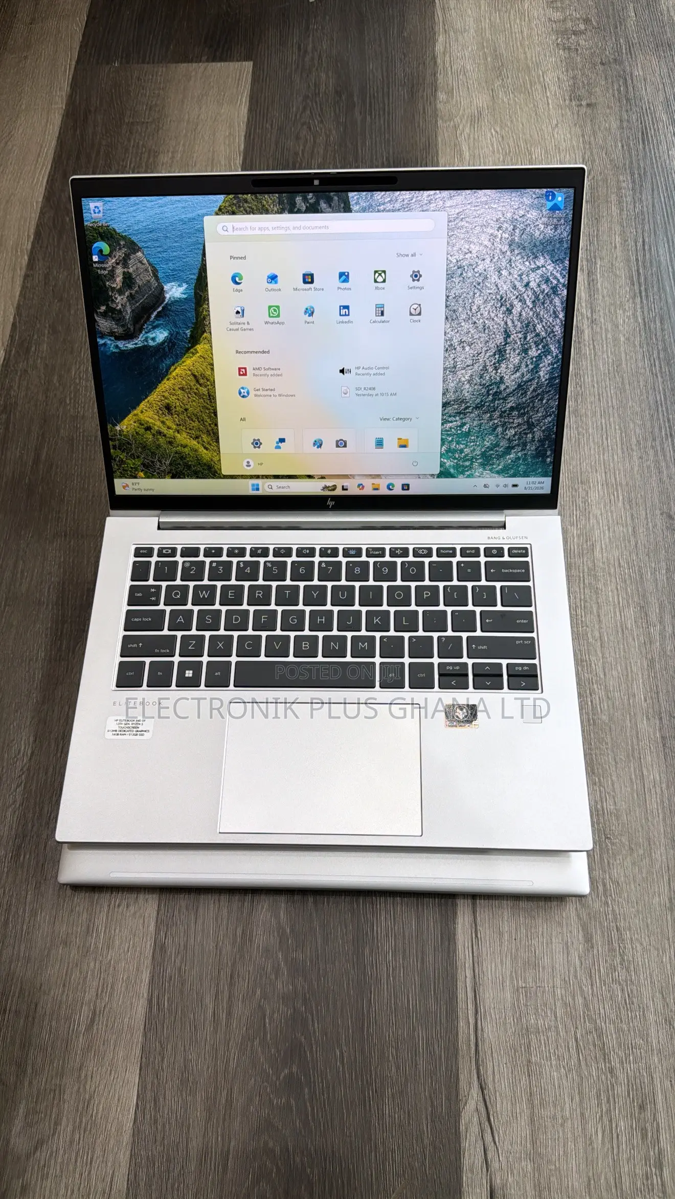 Laptop HP EliteBook 840 G9 16GB AMD Ryzen 5 SSD 512GB