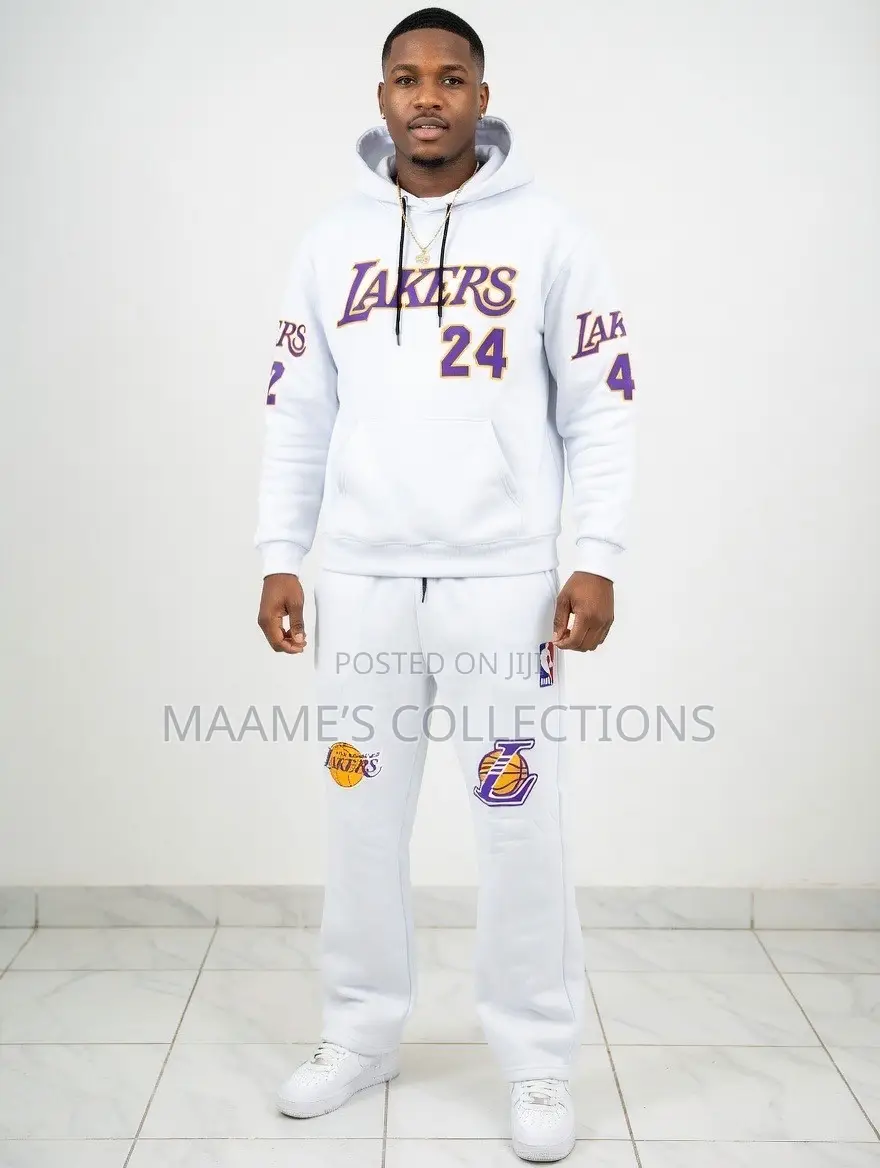 Men’s Graphic Hoodies Tracksuit Set – 2-Piece