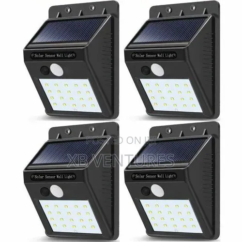 4pcs Waterproof Solar Outdoor LED Light