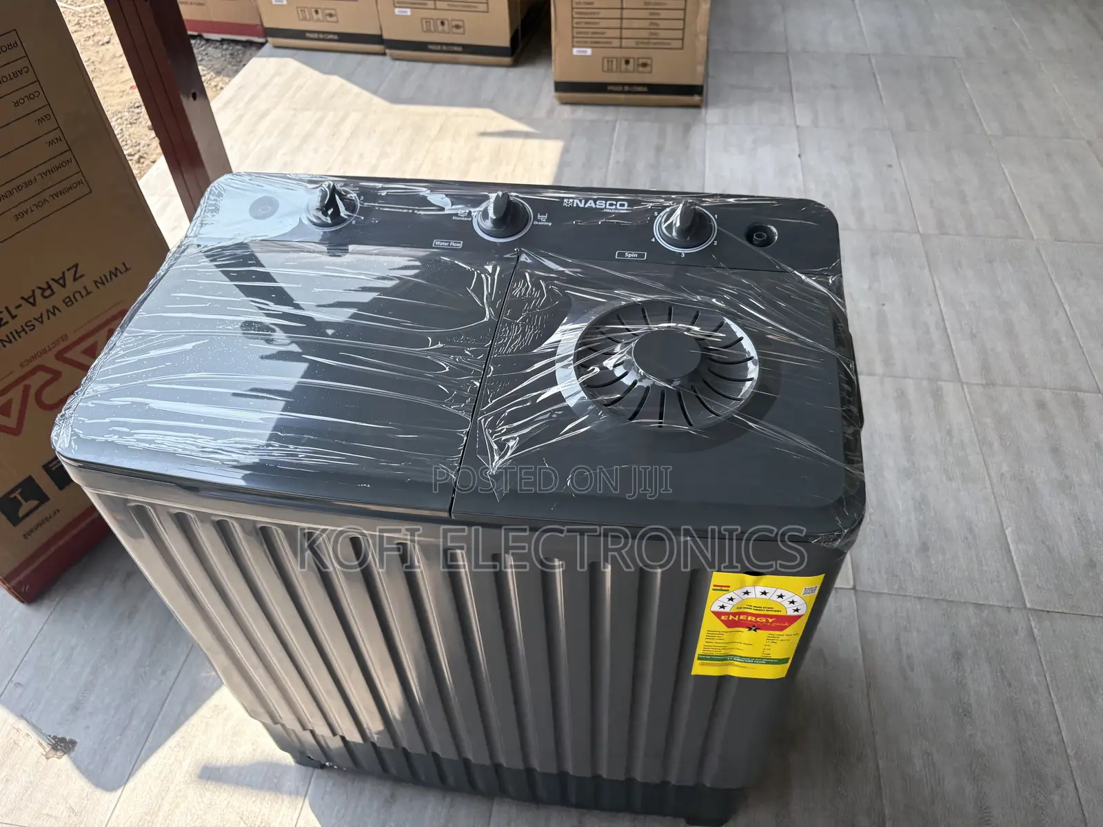 Regular Clothing Care Nasco 11KG Twin Tub Washing Machine