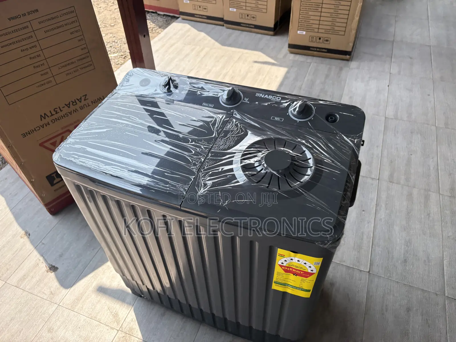 Regular Clothing Care Nasco 11KG Twin Tub Washing Machine