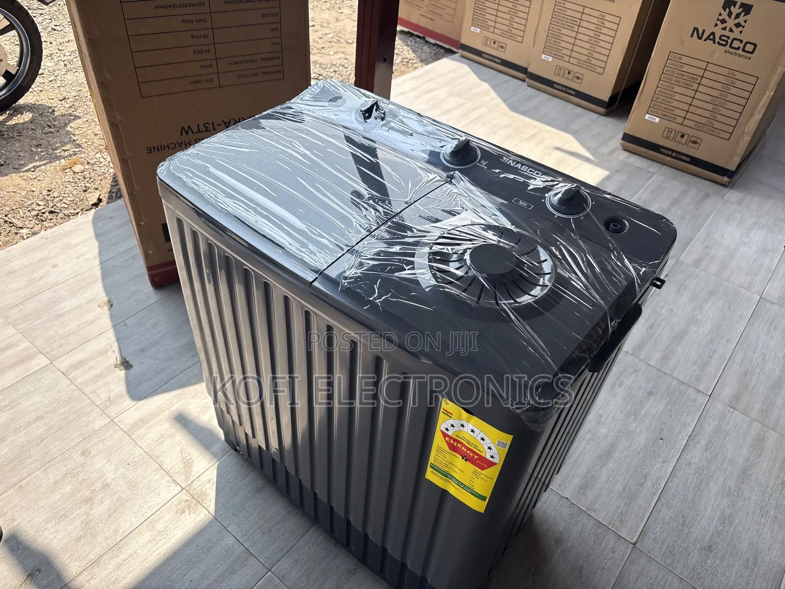 Nasco 11KG TT Washing Machine-Built for Reliable Everyday Performance