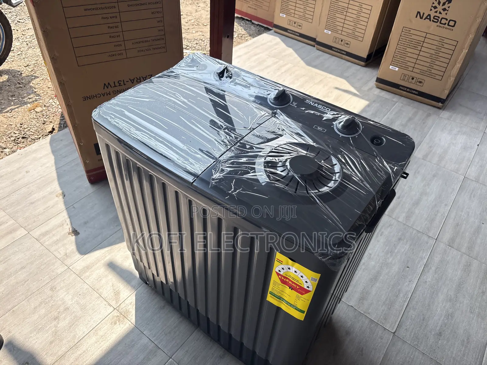 Nasco 11KG TT Washing Machine-Built for Reliable Everyday Performance