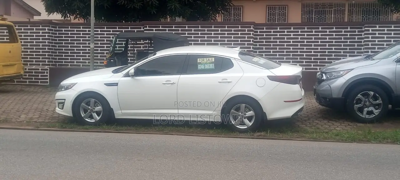 Kia Optima LX 4dr Sedan (2.4L 4cyl 6A) 2015 White