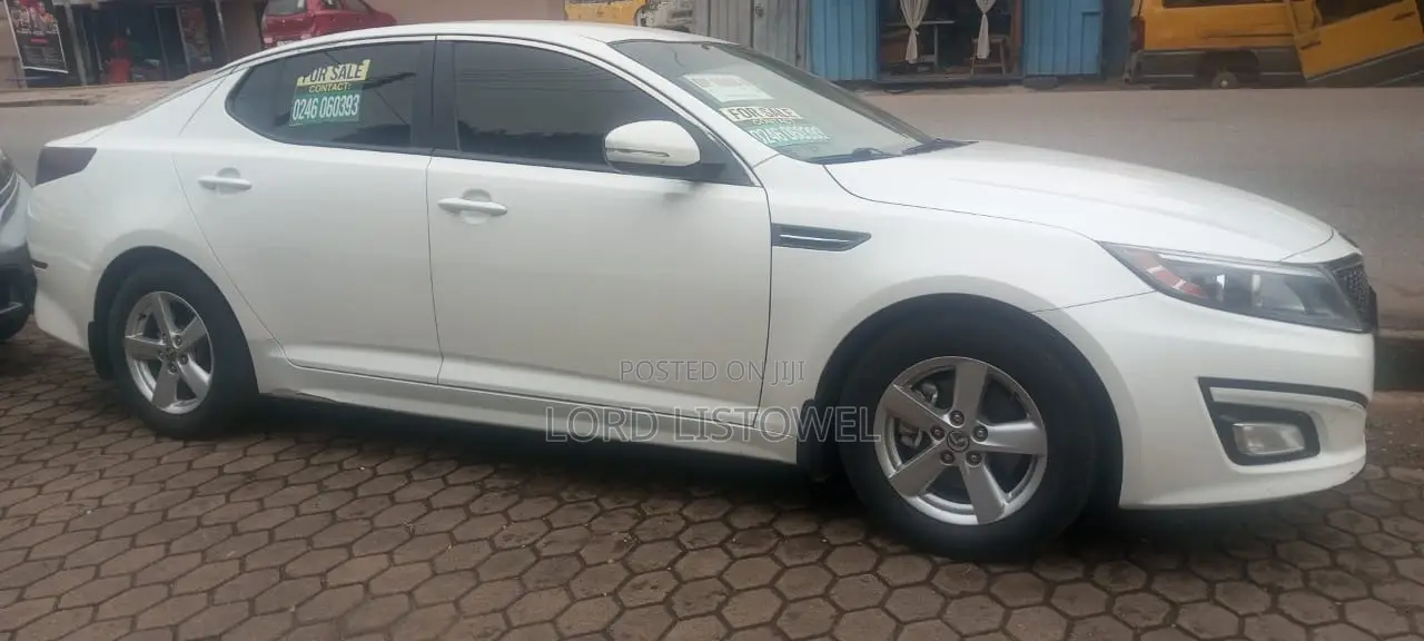 Kia Optima LX 4dr Sedan (2.4L 4cyl 6A) 2015 White