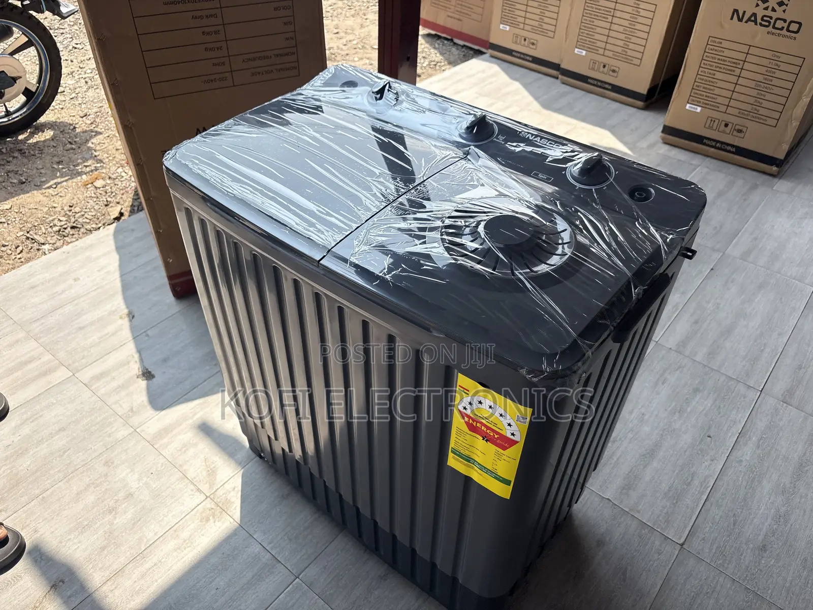 Nasco 11kg Washing Machine-Reduce Time Required for Washing