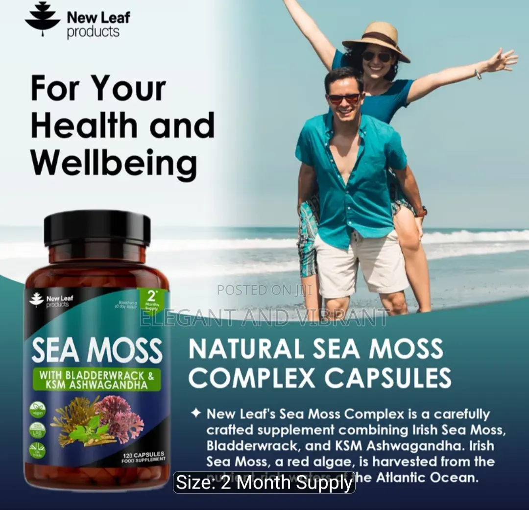 Sea Moss , Pure Irish Sea Moss Complex