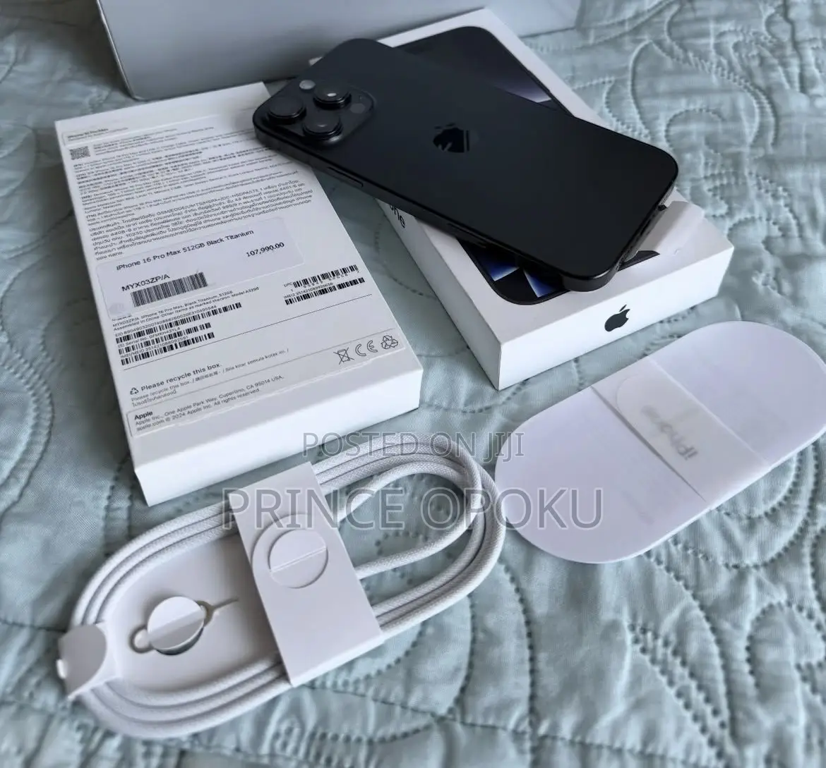 Apple iPhone 16 Pro Max 512 GB Black