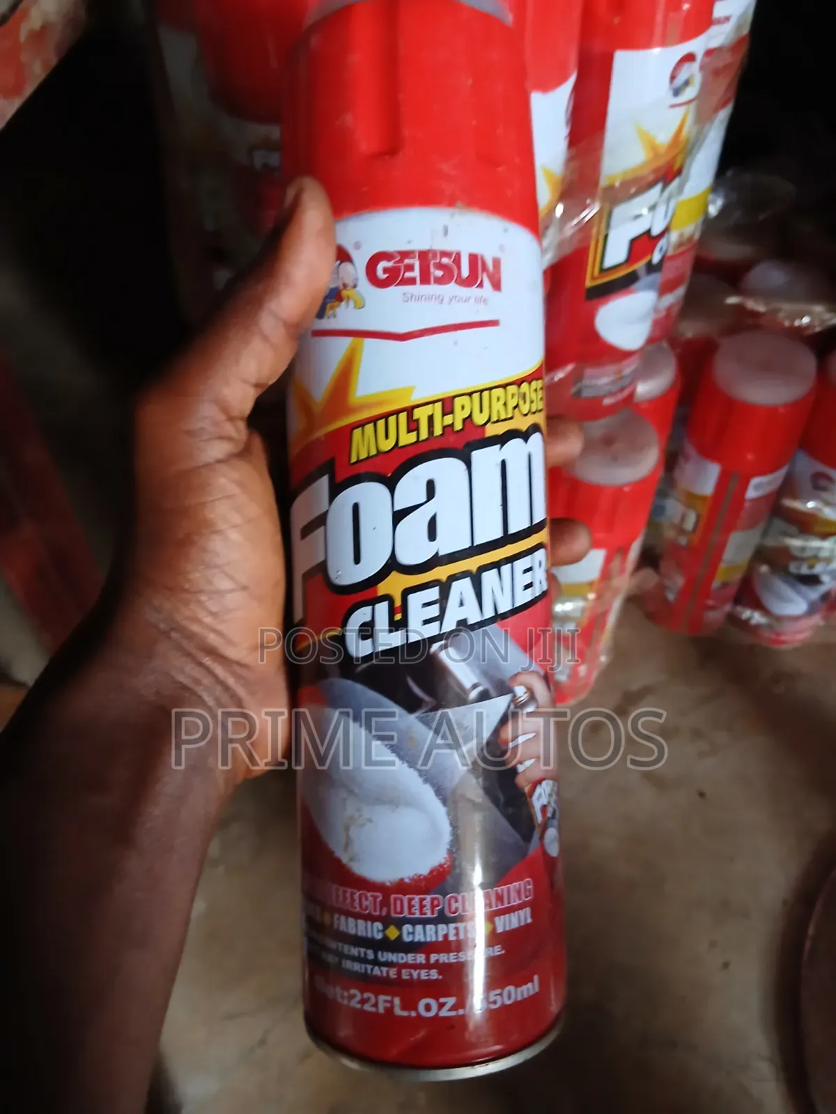 Getsun Multi-Purpose Foam Cleaner Spray