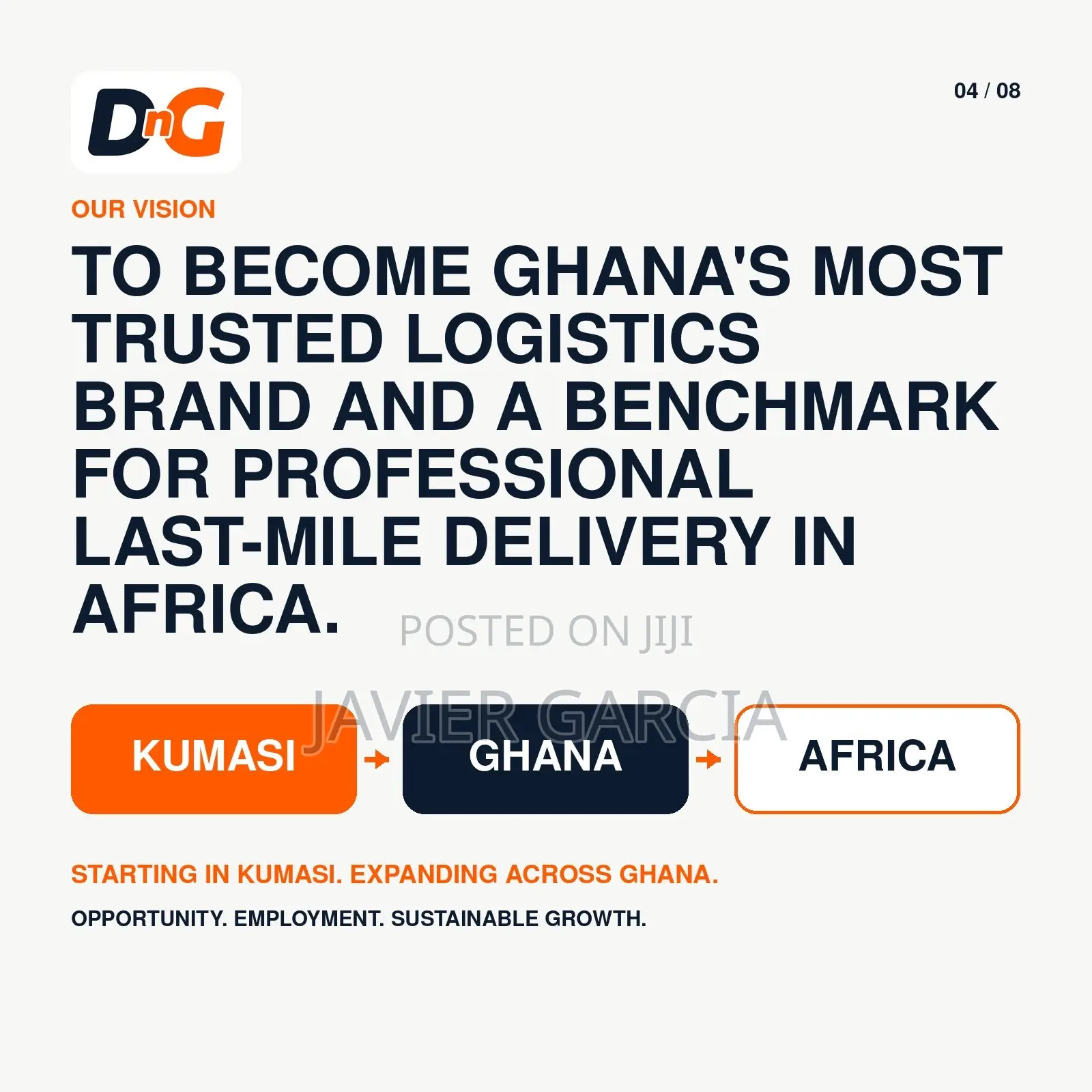 DNG Is Hiring – Delivery Riders in Kumasi