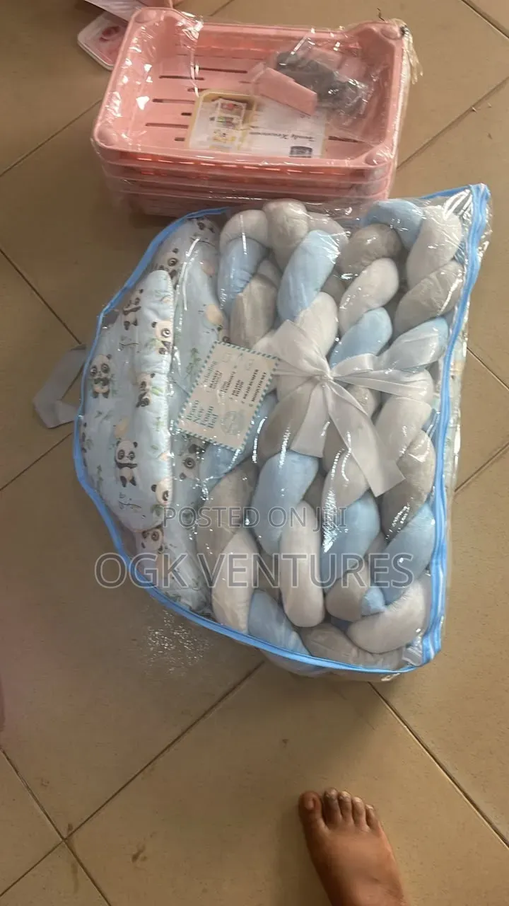 Baby Foam Bed With Spiral Bumper Bumper