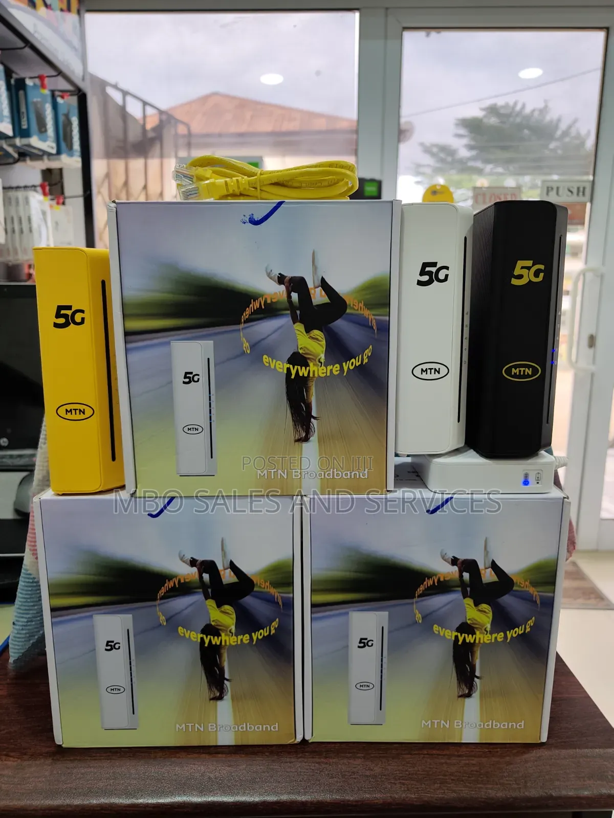 MTN 5g High-Speed Internet Universal Turbonet Wifi 6 Router With Ups