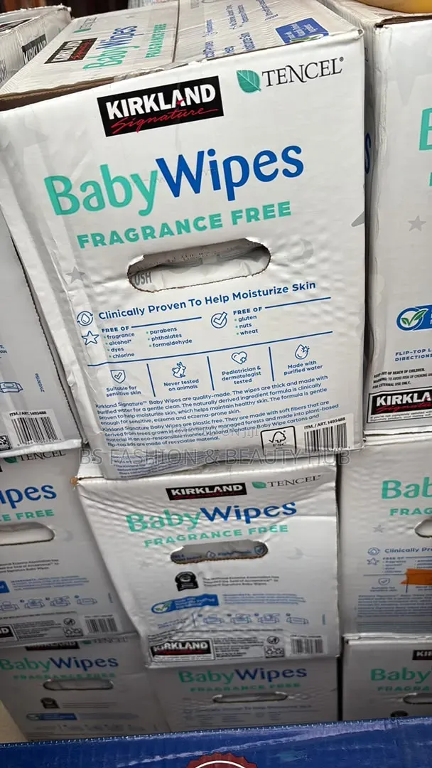 Kirkland Signature Baby Wipes Fragrance Free