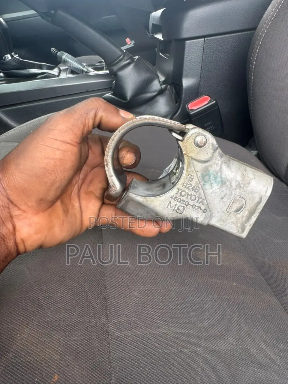 2016 Toyota Tacoma Steer Lock