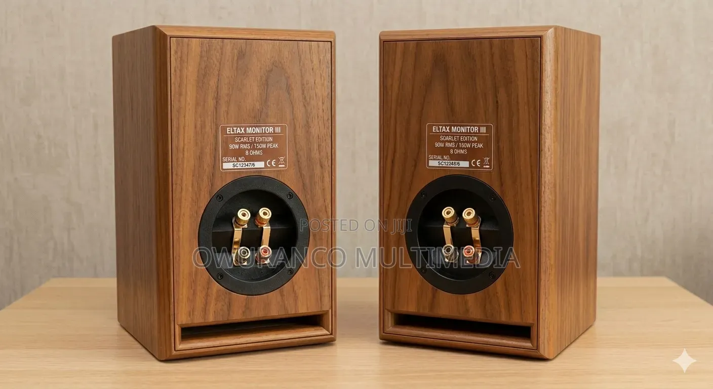 Eltax Monitor III Audiophile Bookshelf Speakers (Danish Engineering)
