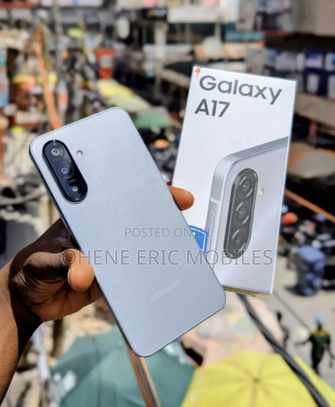 New Samsung Galaxy A17 5G 256 GB Gray