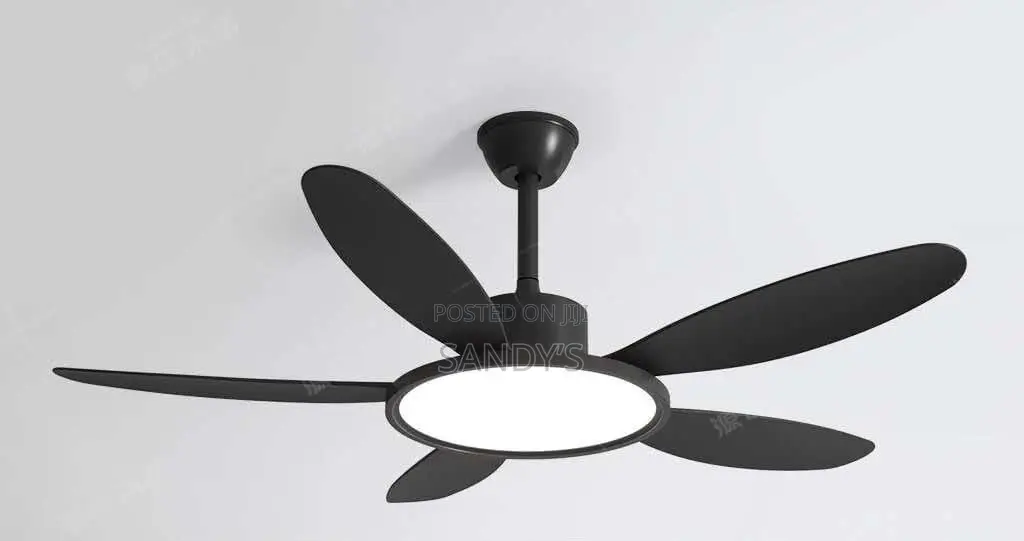 Big Size Five Blade Fan With Light and Remote Control