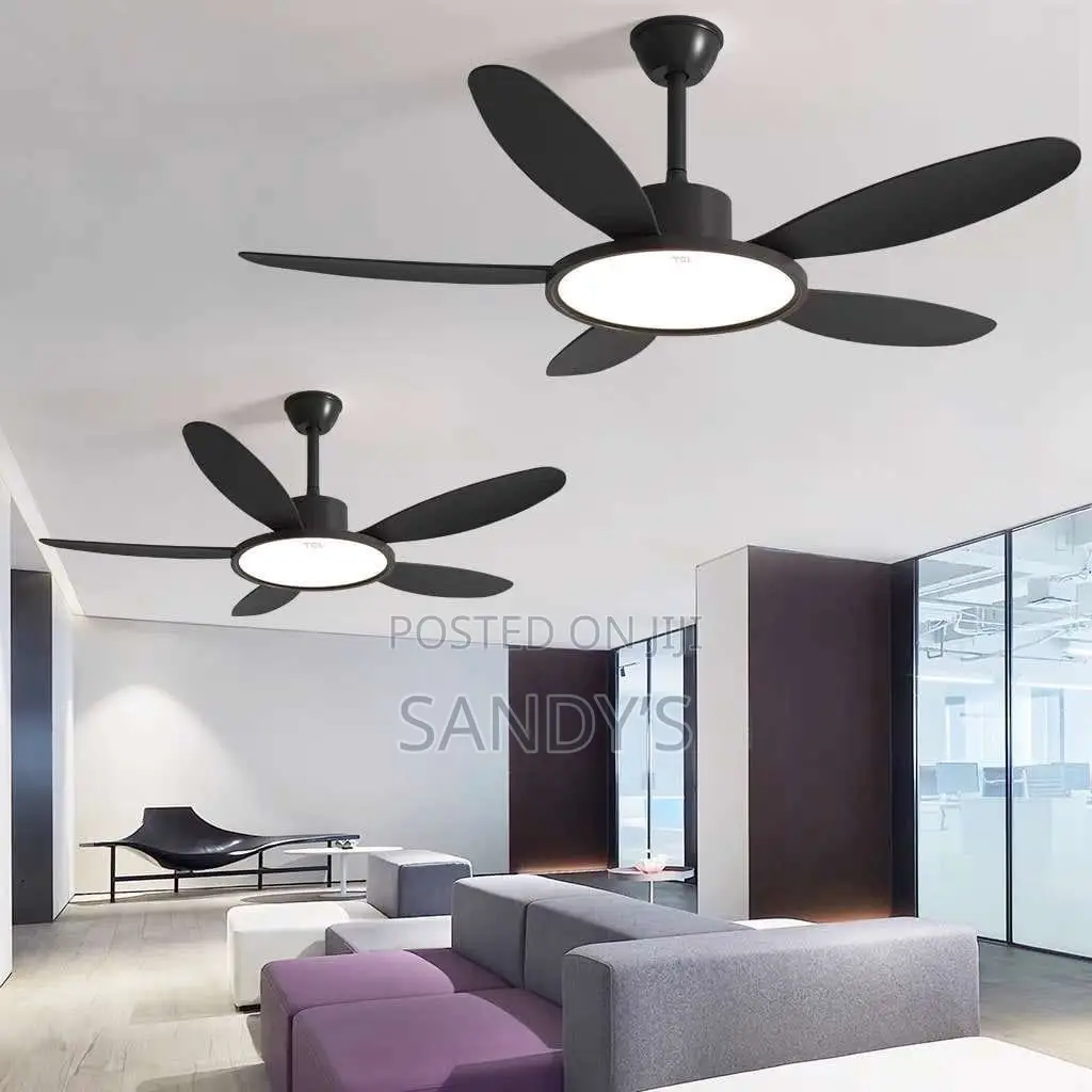 Big Size Five Blade Fan With Light and Remote Control