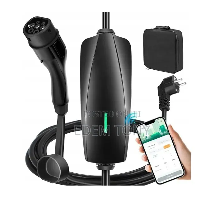 Evjuicion 3.68 kW Type 2 (Male):Portable EV Charger Smart App Control