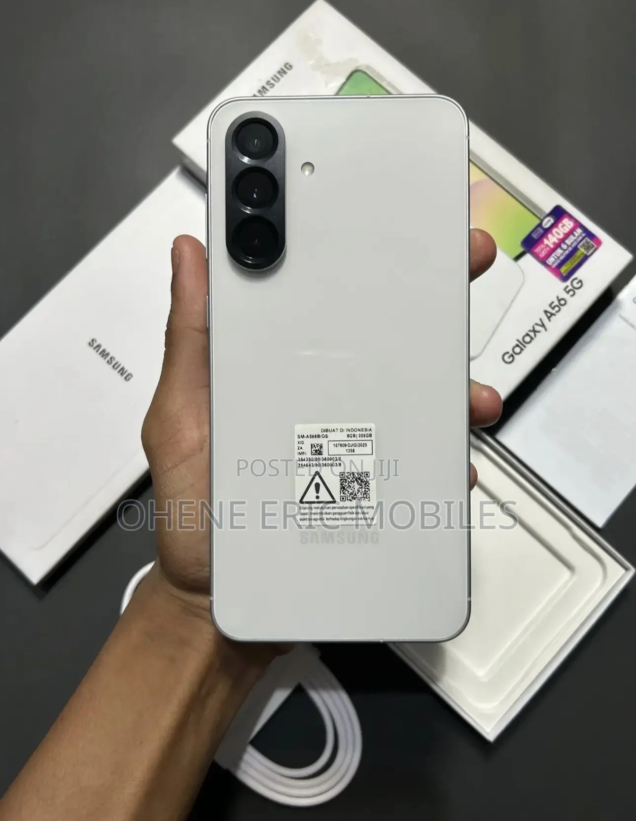 New Samsung Galaxy A56 256 GB White