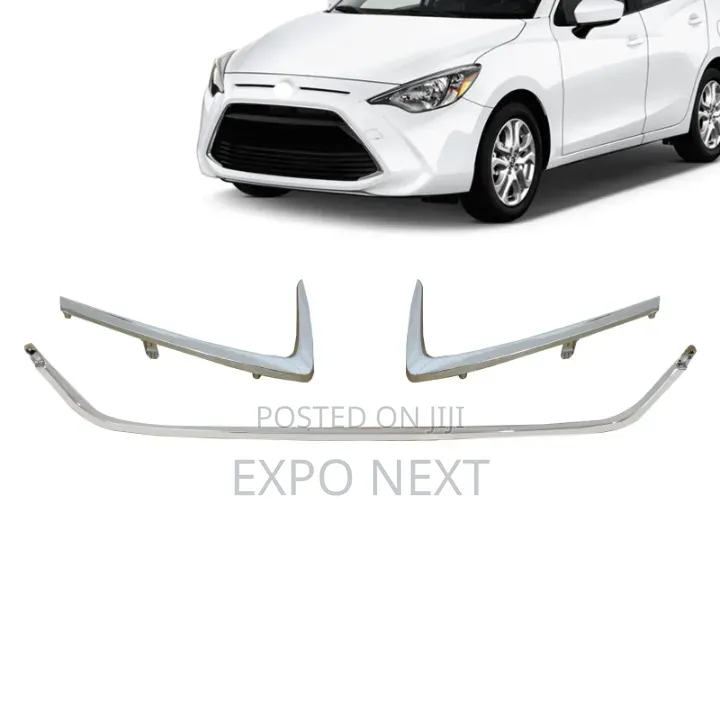 Toyota Yaris/ IA/ Scion Sedan 2016-2020 Front Grille Trim Chrome Set