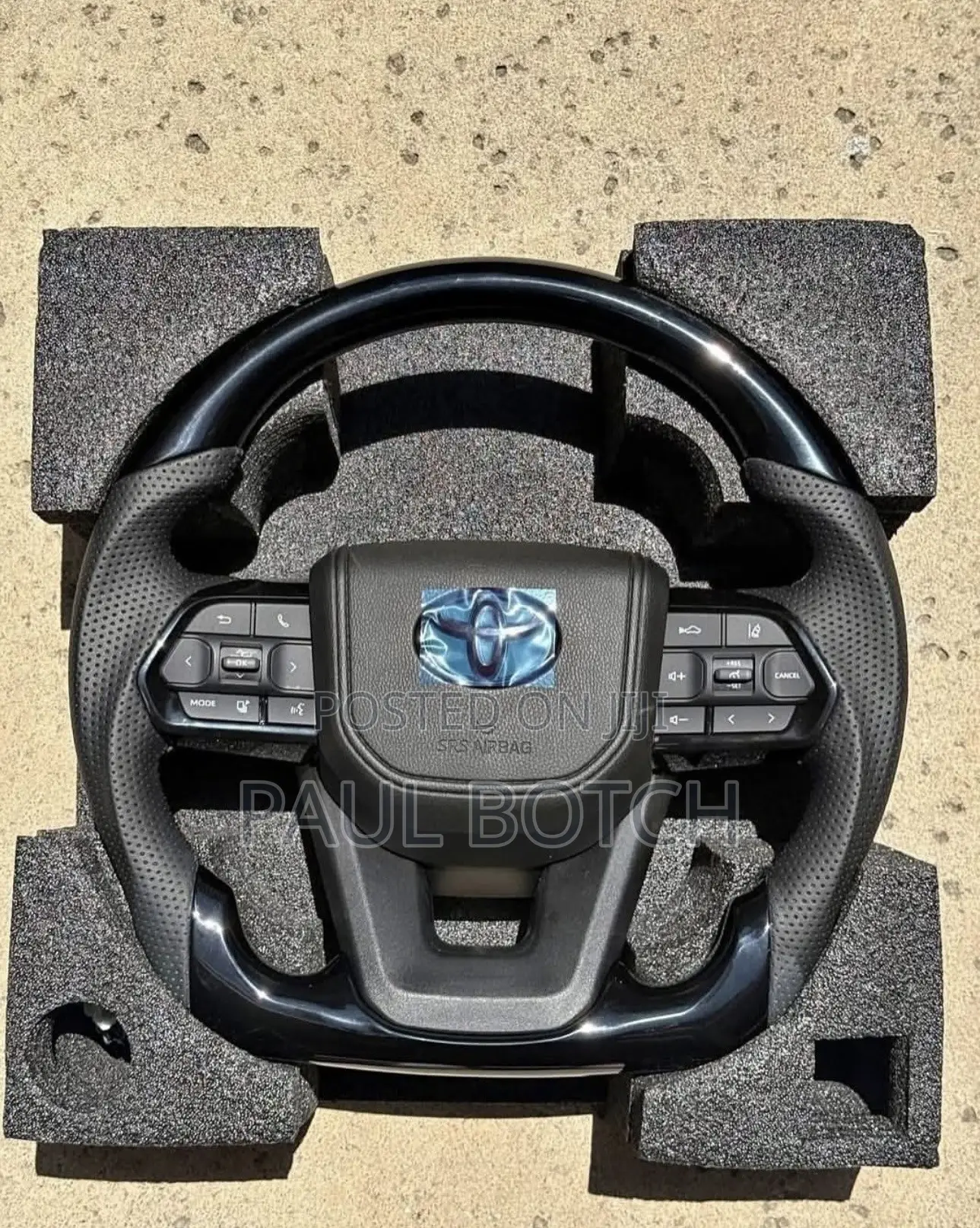 GR Sport Style Carbon Fiber Steering Wheels