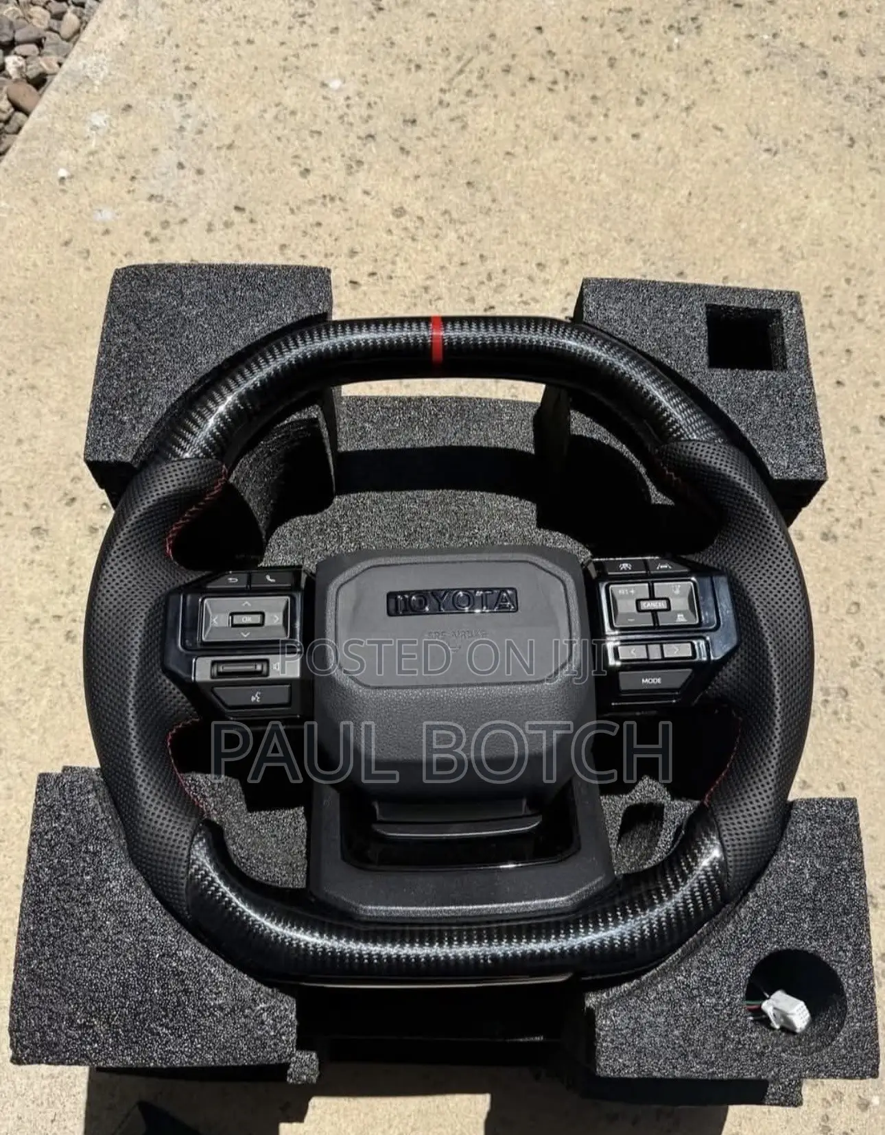 GR Sport Style Carbon Fiber Steering Wheels